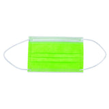 Masque hygiénique à usage unique (ou jetable) x 5 Junior Vert 10 Unités