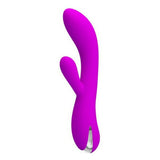 Vibration de Stimulation Double Pretty Love Wilbur Rose (11 cm)