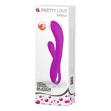 Vibration de Stimulation Double Pretty Love Wilbur Rose (11 cm)
