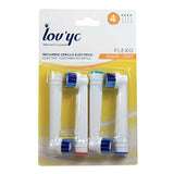 Rechange brosse à dents électrique Lovyc Lovyc 4 Unités