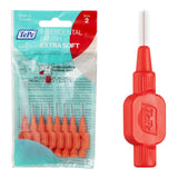 brosses interdentaires Tepe Rouge Super doux (8 Pièces)