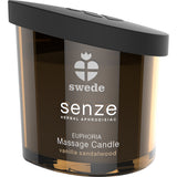 Bougie de massage  Senze Euphoria Swede Sandalwood (150 ml)
