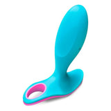 Plug anal vibrant connecté Remoji Bleu Lelo 3675 Bleu (8,5 cm)