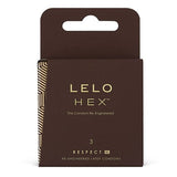 HEX Préservatifs Respect Lelo XL