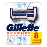 Rechanges pour Lame de Rasoir Gillette Skinguard Sensitive 8 Unités