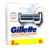Rechanges pour Lame de Rasoir Gillette Skinguard Sensitive 8 Unités