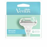 Rechanges pour Lame de Rasoir Gillette Venus Smooth Sensitive 4 Unités (4 uds)