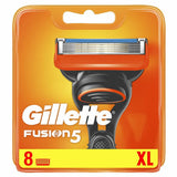 Rechanges pour Lame de Rasoir Gillette Fusion 5 XL (8 uds)