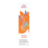 Couleur Semi-permanente Color Fresh Create Infinite Wella Orange (60 ml)