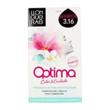 Coloration Permanente en Crème Optima Color Y Cuidado 3.16 Llongueras