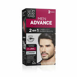 Crème Colorante Llongueras Men Advance 02 - Noir Semi-permanent (4 pcs)