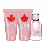 Set de Parfum Femme Dsquared2 Wood Feme 3 Pièces