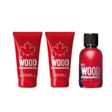 Set de Parfum Femme Dsquared2 Red Wood 3 Pièces