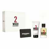 Set de Parfum Homme Dsquared2 Wood Home 3 Pièces