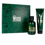 Set de Parfum Homme Dsquared2 Green Wood 2 Pièces