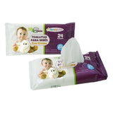 Lingettes imprégnées For my Baby Avec aloe vera (24 uds)