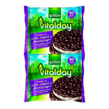 Tourteaux de riz Gullón Vitalday Chocolate Negro (105 g)
