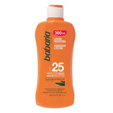 Lait solaire Babaria Spf 25 (300 ml) Aloe Vera
