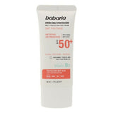 Crème Solaire Anti-Tâches Multi-Protection Babaria Spf 50+ (50 ml)