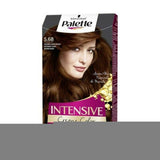 Teinture permanente Palette Schwarzkopf Marron N 5,68