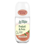 Déodorant Roll-On Protect & Free La Toja 2665509 Pamplemousse Framboise (50 ml)