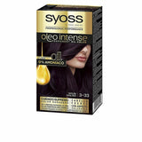 Teinture sans ammoniaque Syoss Olio Intense Nº 3,22 (5 uds)