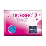 Compresses pour Incontinence Dermoseda Good Night maxi Indasec Dermoseda Good Night (12 uds) (12 Unités)