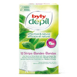 Bandes Épilatoire Faciales Depil Byly (12 uds)