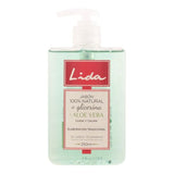 Savon pour les Mains à la Glyycérine et à l'Aloe Vera Lida (250 ml)