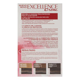 Teinture permanente Excellence L'Oreal Make Up Chatain foncé