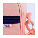 Sac glacière goûter Milan Rose (23 x 20 x 11 cm)