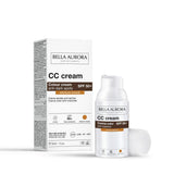 Crème Hydratante avec Couleur Calvin Klein Cc Cream Antitaches Spf 50 Moyen (30 ml)