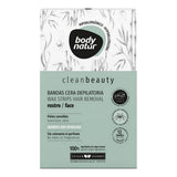 Bandes Épilatoire Faciales Body Natur Clean Beauty (12 uds)