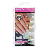 Autocollants pour ongle Eurostil NATURALES CURVADOS Naturel Courbé (100 uds)