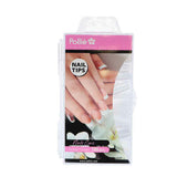 Autocollants pour ongle Eurostil TRANSPARENTES SQUARE Transparent Places (100 uds)