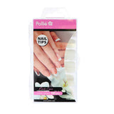 Autocollants pour ongle Eurostil TRANSPARENTES CURVADOS Transparent Courbé (100 uds)