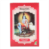 Teinture permanente Radhe Shyam Shyam Henna Acajou Henna Sous forme de poudre (100 gr)