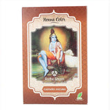 Teinture permanente Radhe Shyam 8423645310723 Chatain foncé Henna Sous forme de poudre (100 gr)