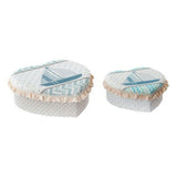Boîte à bijoux DKD Home Decor 8424001396207 Carton 19 x 10 x 7 cm (2 Unités)