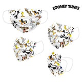 Masque en tissu hygiénique réutilisable Looney Tunes Enfant Blanc