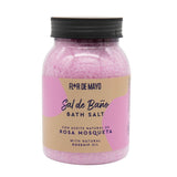 Les trésors de la mer Flor de Mayo Sal De Baño 650 g Rose Musquée