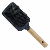 Brosse Démêlante Noir Bois Marron Plastique