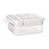 Organisateur de maquillage Transparent Plastique (24,5 x 11,5 x 26 cm)