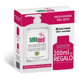 Lot d'hygiène Sebamed Lotion de Bain Sans Savon Huile d'Olive (2 pcs)
