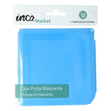 Étui de stockage de masques Inca Bleu