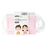 Masque chirurgical jetable Inca Farma Enfant Rose