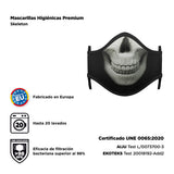 Masque hygiénique My Other Me Squelette
