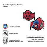 Masque hygiénique My Other Me 2 Unités LadyBug
