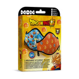 Masque hygiénique My Other Me 2 Unités Dragon Ball