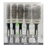 Ensemble de peignes/brosses Termix Evolution Soft (5 pcs)